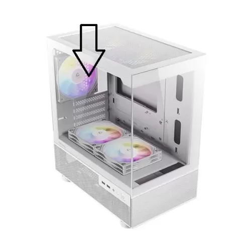Закалённое стекло для корпуса Antec Glass for white case CX200M