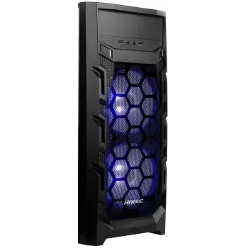 פאנל קדמי למארז Antec GX202 Blue Led - Front Panel GX202B-FP צבע שחור