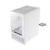 Right panel Antec Right side for white case CX200M