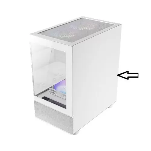 Right panel Antec Right side for white case CX200M