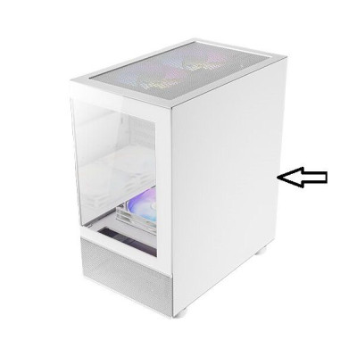 Right panel Antec Right side for white case CX200M Right panel Antec Right side for white case CX200M