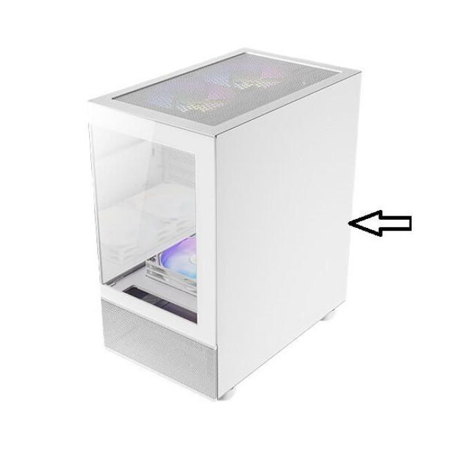 Right panel Antec Right side for white case CX200M