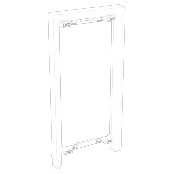 Front Frame Corsair FRAME 4000D white CC-8900922