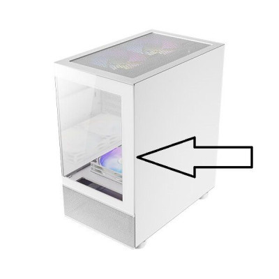 Front panel for PC case Antec Front panel for white case CX200M Front panel for PC case Antec Front panel for white case CX200M
