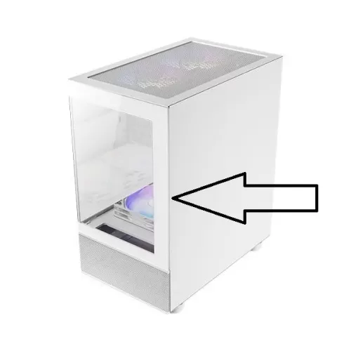 פנל קידמי למארז Antec Front panel for לבן case CX200M
