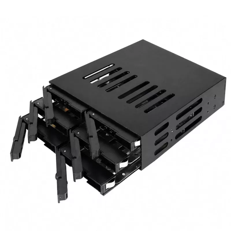 iStarUSA 5.25" to 6x2.5" SATA 6 Gbps HDD SSD Hot-swap Rack BPU-126-SA iStarUSA 5.25" to 6x2.5" SATA 6 Gbps HDD SSD Hot-swap Rack BPU-126-SA