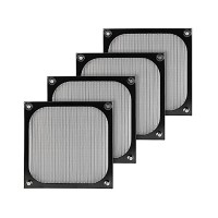 SilverStone FF126 120mm Fan Grille and Filter x4 Kit SST-FF126B Color:black SilverStone FF126 120mm Fan Grille and Filter x4 Kit SST-FF126B Color:black