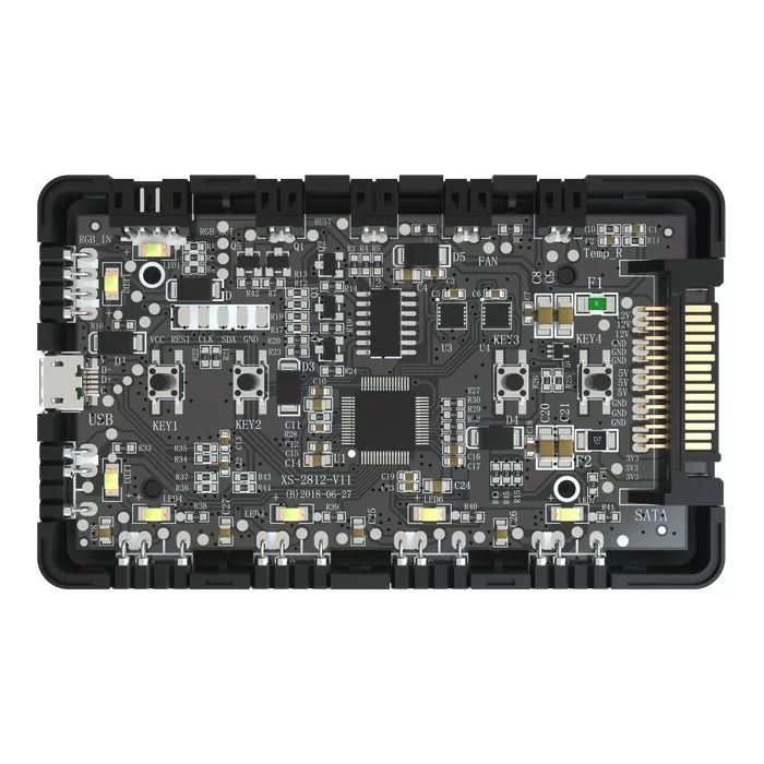 Контроллер Подсветки Cooler Master ADDRESSABLE RGB LED CONTROLLER MFP-ACBN-NNUNN-R1 Контроллер Подсветки Cooler Master ADDRESSABLE RGB LED CONTROLLER MFP-ACBN-NNUNN-R1