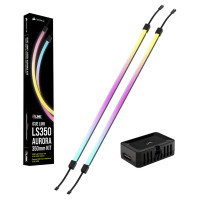 Corsair iCUE LINK LS350 Aurora RGB Light Strips - 350mm Kit CL-9011135-WW Corsair iCUE LINK LS350 Aurora RGB Light Strips - 350mm Kit CL-9011135-WW