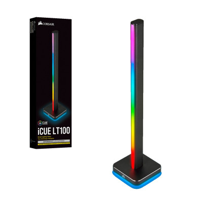 Corsair iCUE LT100 Smart Lighting Tower Expansion Kit CD-9010003-WW צבע שחור Corsair iCUE LT100 Smart Lighting Tower Expansion Kit CD-9010003-WW צבע שחור