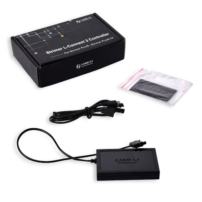 Lighting Controller LIAN-LI STRIMER L-Connect 3 Controller PW24PV2-1 Color:black