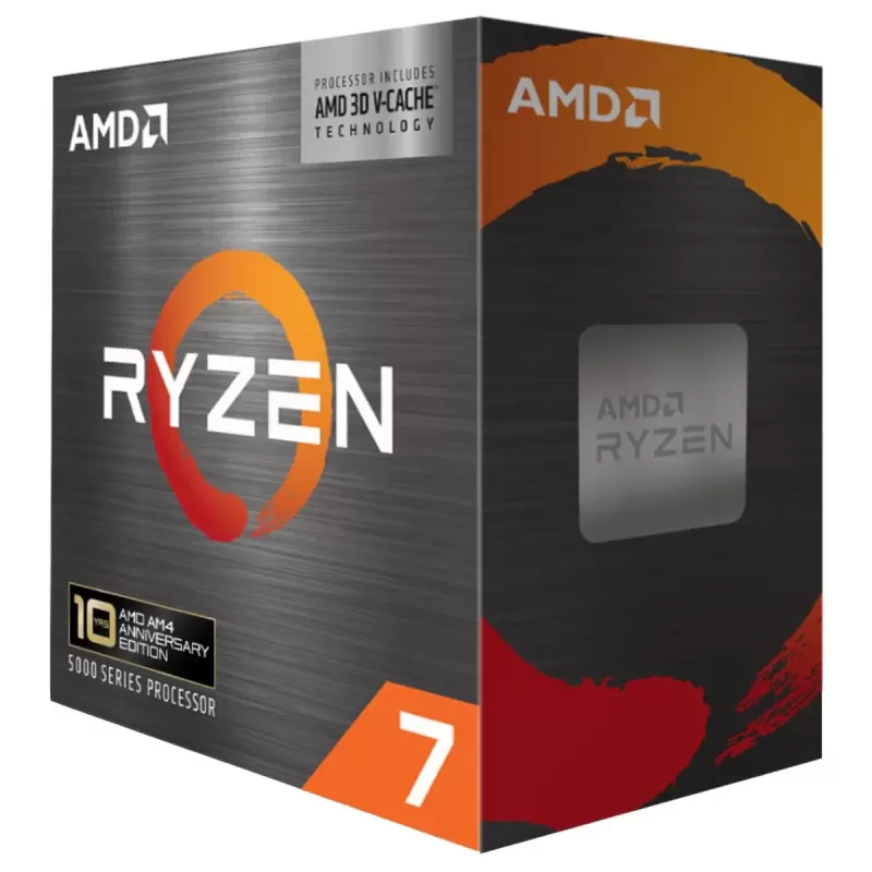 Processor AMD Ryzen 7 5800X3D AM4 BOX, without fan Processor AMD Ryzen 7 5800X3D AM4 BOX, without fan