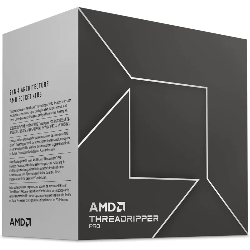 Processor AMD Ryzen Threadripper 7995WX WRX90 BOX, without fan