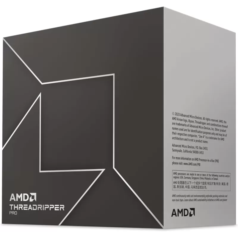 Processor AMD Ryzen Threadripper 7995WX WRX90 BOX, without fan