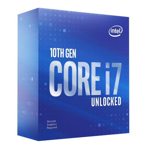 Процессор Intel Core i7 10700KF LGA1200 BOX, без кулера