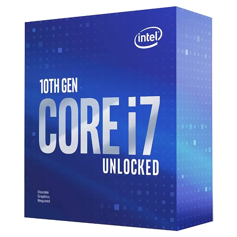 Процессор Intel Core i7 10700KF LGA1200 BOX, без кулера