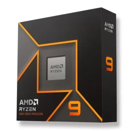 מעבד AMD Ryzen 9 9900X AM5 BOX, ללא מאוורר