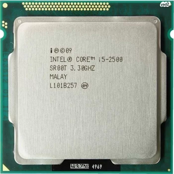 מעבד Intel Core i5 2500 LGA1155 מצב:משומש מעבד Intel Core i5 2500 LGA1155 מצב:משומש