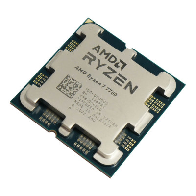 מעבד AMD Ryzen 7 7700 AM5 Tray, ללא אריזה מקורית מעבד AMD Ryzen 7 7700 AM5 Tray, ללא אריזה מקורית
