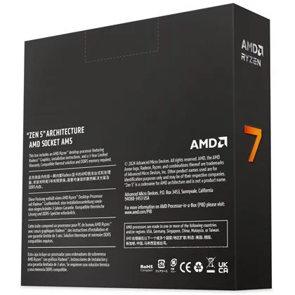 מעבד AMD Ryzen 7 9700X AM5 מעבד AMD Ryzen 7 9700X AM5