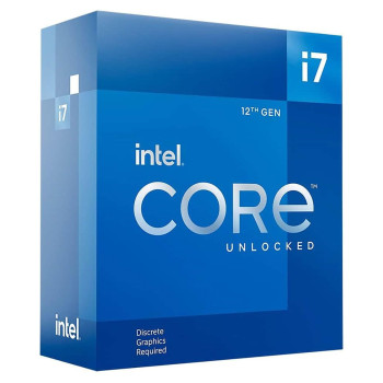 מעבד Intel Core i7 12700KF LGA1700 Tray, ללא אריזה מקורית מעבד Intel Core i7 12700KF LGA1700 Tray, ללא אריזה מקורית