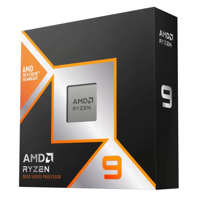Processor AMD Ryzen 9 9900X3D AM5 BOX, without fan Processor AMD Ryzen 9 9900X3D AM5 BOX, without fan