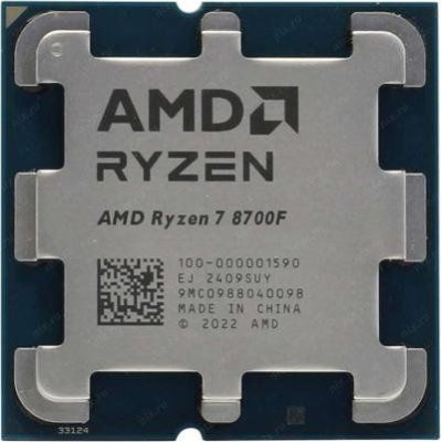 Процессор AMD Ryzen 7 8700F AM5 Tray, без оригинальной упаковки Процессор AMD Ryzen 7 8700F AM5 Tray, без оригинальной упаковки