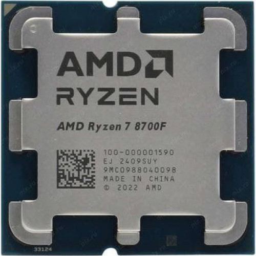 Процессор AMD Ryzen 7 8700F AM5 Tray, ללא אריזה מקורית