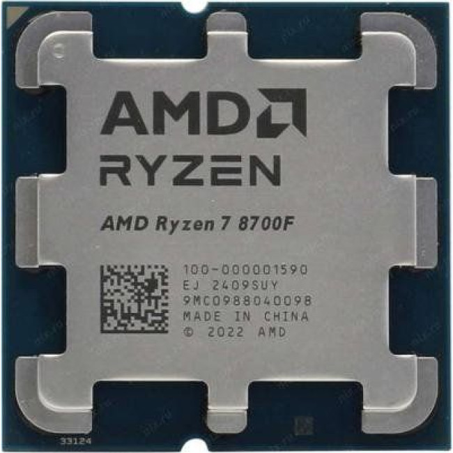 Процессор AMD Ryzen 7 8700F AM5 Tray, без оригинальной упаковки
