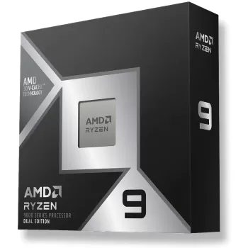 Processor AMD Ryzen 9 9950X3D2 Dual Edition BOX AM5 BOX, without fan Processor AMD Ryzen 9 9950X3D2 Dual Edition BOX AM5 BOX, without fan