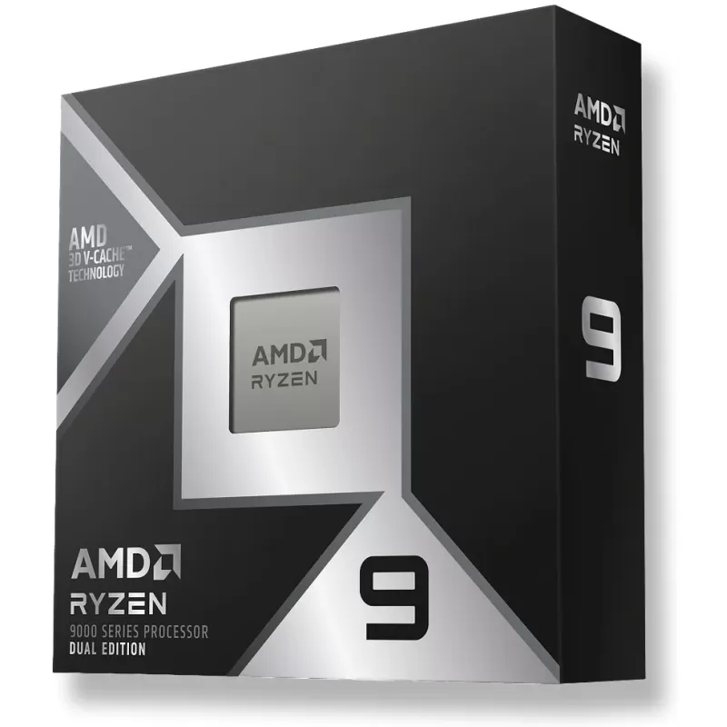 Processor AMD Ryzen 9 9950X3D2 Dual Edition BOX AM5 BOX, without fan