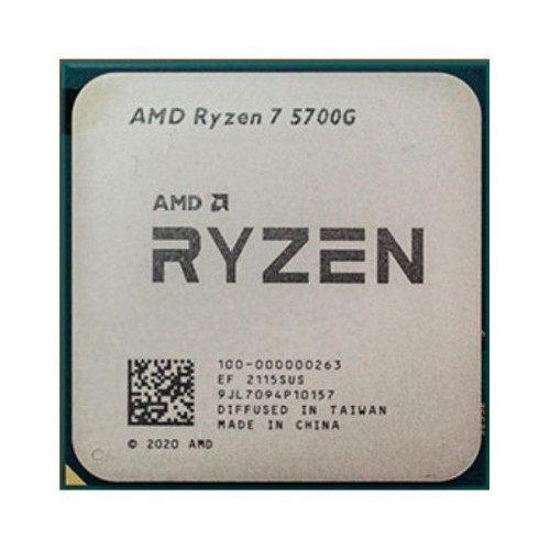 מעבד AMD Ryzen 7 5700G AM4 Tray, ללא אריזה מקורית