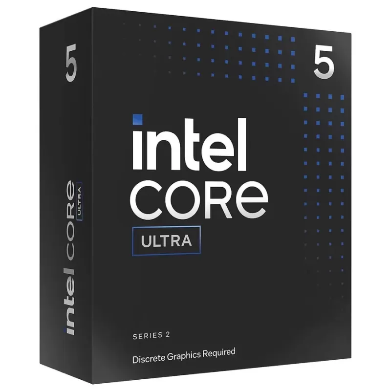 מעבד Intel Core Ultra 5 225F 1851 Box LGA1851 BOX