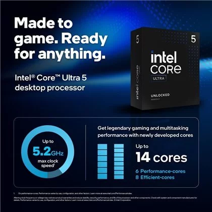 Процессор Intel Core Ultra 5 225F LGA1851