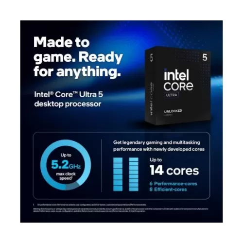 Processor Intel Core Ultra 5 245KF LGA1851
