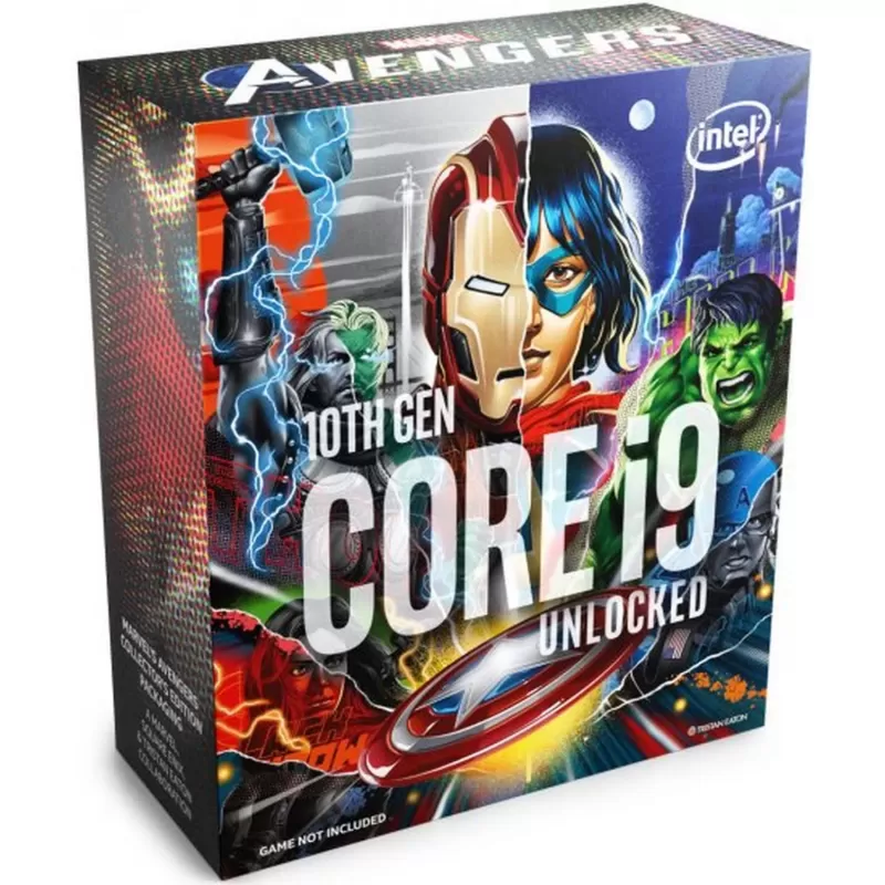 מעבד Intel Core i9 10900K Avengers Edition LGA1200 BOX, ללא מאוורר מעבד Intel Core i9 10900K Avengers Edition LGA1200 BOX, ללא מאוורר