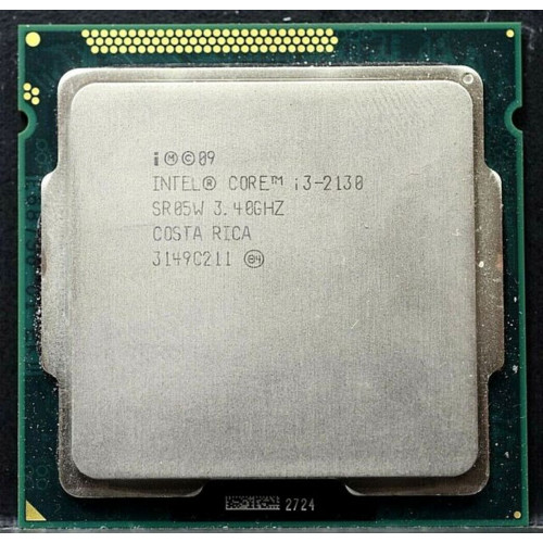 מעבד Intel Core i3 2130 LGA1155 Tray, ללא אריזה מקורית מצב:משומש