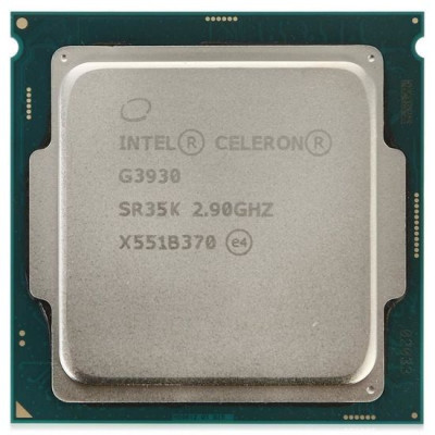 Processor Intel Celeron G3930 LGA1151 Tray, without original packaging Processor Intel Celeron G3930 LGA1151 Tray, without original packaging