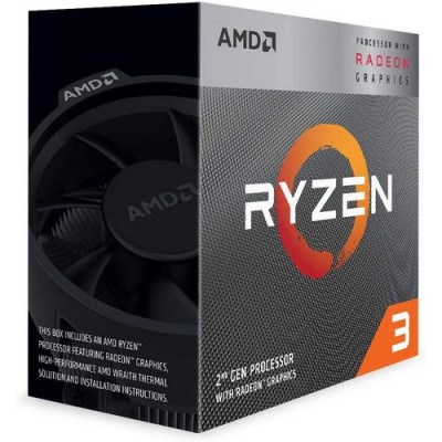 מעבד AMD Ryzen 3 3200G AM4 Tray, ללא אריזה מקורית מעבד AMD Ryzen 3 3200G AM4 Tray, ללא אריזה מקורית