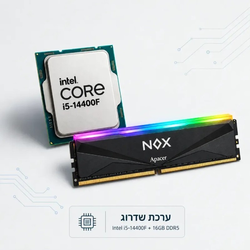 Processor Intel Core i5-14400F + Apacer NOX DDR5 16GB