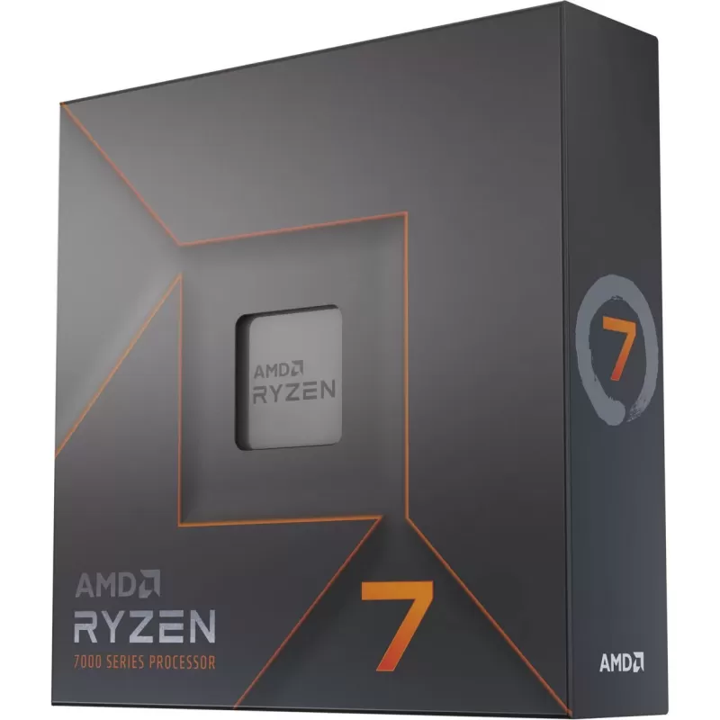מעבד AMD Ryzen 7 7700X AM5 BOX, ללא מאוורר מעבד AMD Ryzen 7 7700X AM5 BOX, ללא מאוורר