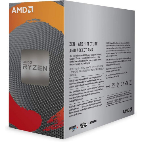 מעבד AMD Ryzen 3 3200G AM4 BOX