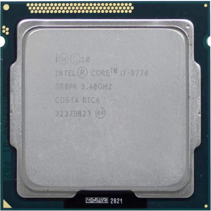 Processor Intel Core i7 3770 LGA1155 Condition:Used
