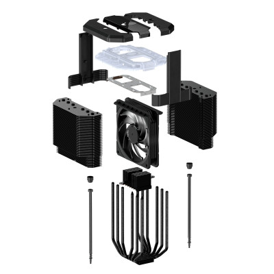CPU Cooling Cooler Master MASTERAIR MA620M CPU Cooling Cooler Master MASTERAIR MA620M