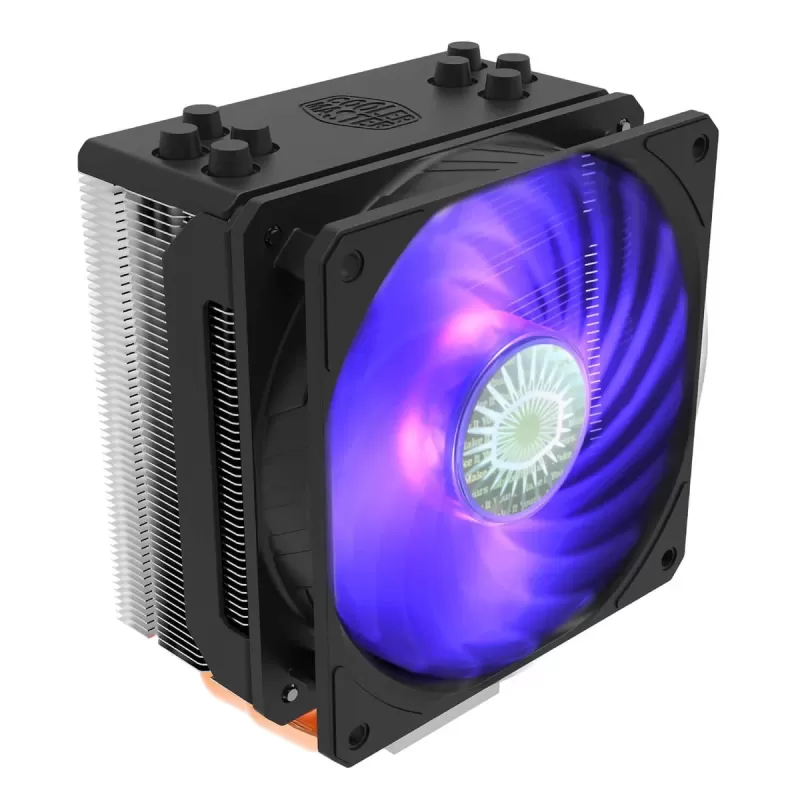 Охлаждение процессора Cooler Master HYPER 212 RGB Цвет:чёрный Охлаждение процессора Cooler Master HYPER 212 RGB Цвет:чёрный