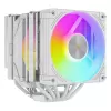 קירור למעבד Coolleo Etian P60T Symphony V2 ARGB לבן CPU Cooler