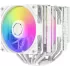קירור למעבד Coolleo Etian P60T Symphony V2 ARGB לבן CPU Cooler
