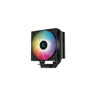 Охлаждение процессора DEEPCOOL AG400 BK ARGB Цвет:черный.. Охлаждение процессора DEEPCOOL AG400 BK ARGB Цвет:черный..
