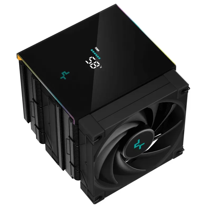 קירור למעבד DEEPCOOL AK620 DIGITAL צבע שחור