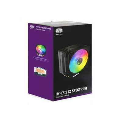קירור למעבד Cooler Master Hyper 212 Spectrum RGB קירור למעבד Cooler Master Hyper 212 Spectrum RGB